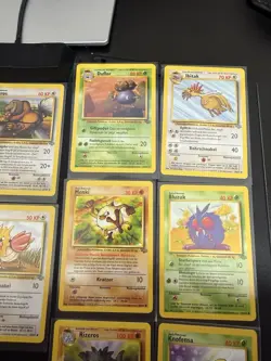 Vintage 1999 Pokemon Jungle Set – German Card Lot (14 Cards) - Image 4