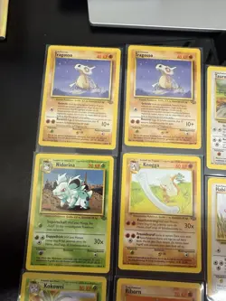 Vintage 1999 Pokemon Jungle Set – German Card Lot (14 Cards) - Image 5