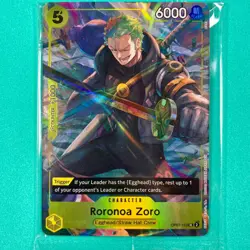 Roronoa Zoro (Illustration Box Vol.3) One Piece Promotion Cards OP07-113 Sealed - Image 1