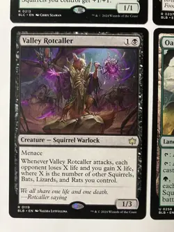 MTG Commander Squirrel Cards Valley Rotcaller Camellia Hermit Oak-hollow Lot X4 - Image 5