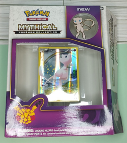 Pokemon TCG Mew Black Star Promos XY110 Holo Card w/ 20th Box & Pin - AS IS READ - Image 2