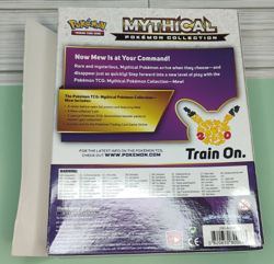 Pokemon TCG Mew Black Star Promos XY110 Holo Card w/ 20th Box & Pin - AS IS READ - Image 4