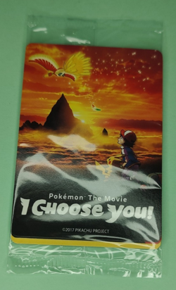 Pokemon the Movie I Choose You Promo Sealed Pack - Ash's Pikachu Promo Cards TCG - Image 1