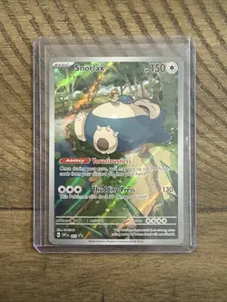 Pokemon TCG Snorlax #51 S&V 151 Elite Trainer Box Promo Card Near Mint Condition - Image 1