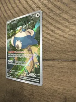 Pokemon TCG Snorlax #51 S&V 151 Elite Trainer Box Promo Card Near Mint Condition - Image 5
