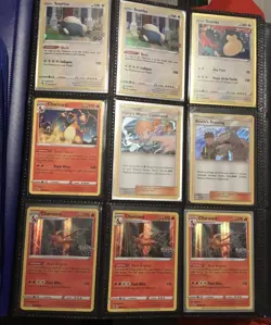 Pokemon Binder Collection Holos, Cosmos & V Cards Lot - Image 1