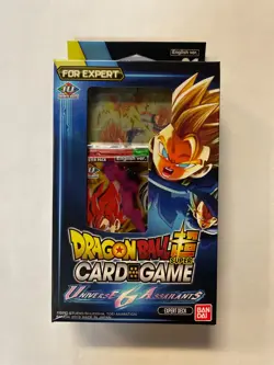 Dragon Ball Super Card Game Universe 6 Assailants Expert Deck English Bandai - Image 1