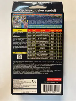 Dragon Ball Super Card Game Universe 6 Assailants Expert Deck English Bandai - Image 2