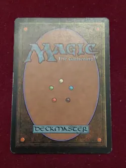 Wasteland Tempest 1997 MTG Land Card NM/EX Una Fricker - Image 4