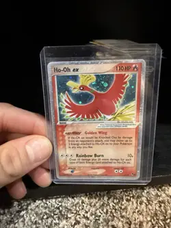 Pokemon Ho-Oh EX Ultra Rare Holo POP Series 3 017/017 110 HP Card - Image 1