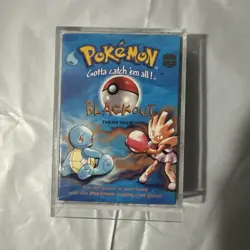 Vintage 1999 Pokemon Blackout Theme Deck Box And Manual Only - No Cards - Image 3