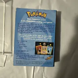 Vintage 1999 Pokemon Blackout Theme Deck Box And Manual Only - No Cards - Image 4