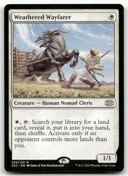 Weathered Wayfarer #34 (NM) Double Masters 2022 2X2 Magic MTG - Image 1