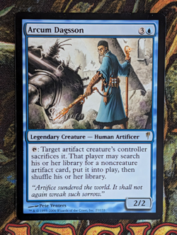 MTG - Arcum Dagsson - Coldsnap - NM - Image 2