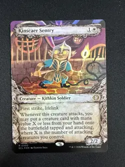 Kinscaer Sentry (SHOWCASE FOIL) - Lorwyn Eclipsed (MTG) NM - Image 1