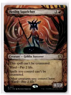 Hexing Squelcher (Showcase) 317 Lorwyn Eclipsed Normal NM - Image 1