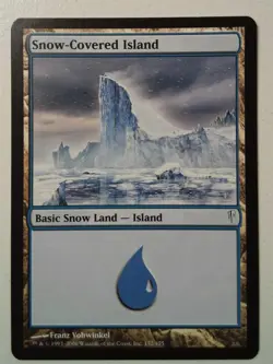 Snow-Covered Island *Common* Magic MtG x1 Coldsnap SP - Image 1