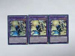 Yugioh! 3x Elemental HERO Thunder Giant - Voltic Thunder MZMU-EN029 Super Rare - Image 1