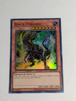 Yugioh Black Tyranno IOC-EN075 25th anniversary Ultra Rare NM - Image 1