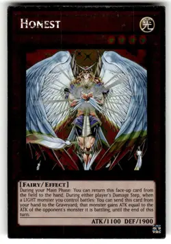 Yugioh Merlin NKRT-EN001 Platinum Rare Limited Edition LP - Image 1