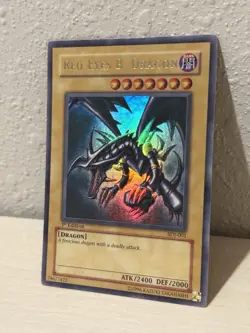 Yu-Gi-Oh! Konami Red-Eyes B. Dragon Ultra Rare SDJ-001 1st Ed Holo English - Image 2