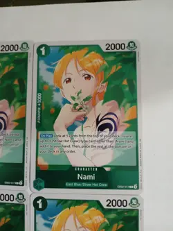 One Piece Nami R Extra Booster: Anime 25th Anniversary Collection x4 EB02-017 NM - Image 5