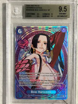 One Piece Heroine’s Edition Boa Hancock SP BGS 9.5 Gem Mint EB03-026 - Image 1