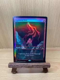 Foil Lightning Bolt - NM - SLD 084 MTG Magic The Gathering - Image 1