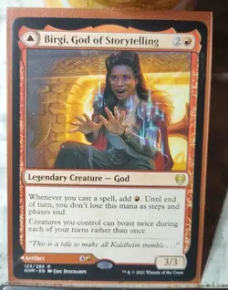 Birgi, God of Storytelling - Kaldheim: #123, Magic: The Gathering Nm R155 - Image 1