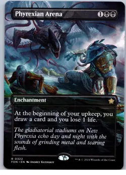 Phyrexian Arena (Borderless) R Foundations 322 NM - Image 1