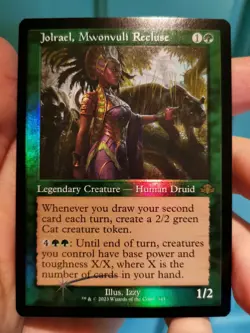 Jolrael, Mwonvuli Recluse (FOIL) - Retro Frame - NM - Dominaria Remastered - MtG - Image 1