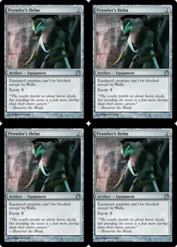 MTG - 4x PROWLER'S HELM - Theros (U) - Image 1
