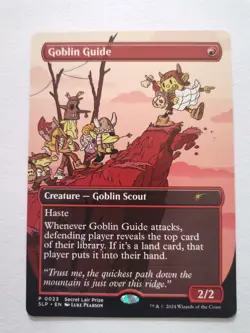 Goblin Guide - RCQ *Top 16* Prize - Secret Lair - Luke Pearson Art - Image 1
