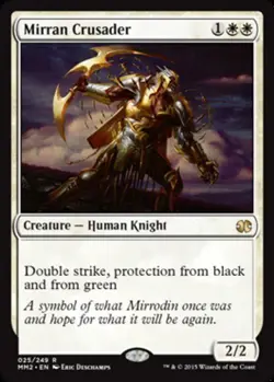 Mirran Crusader NM, English MTG Modern Masters 2015 - Image 1