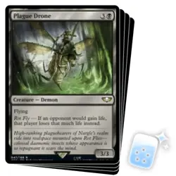 PLAGUE DRONE X4 Warhammer 40,000 Magic MTG MINT CARD - Image 1