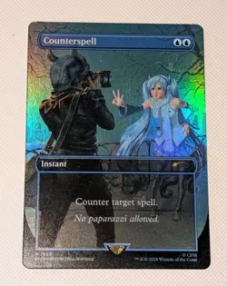 MTG *FOIL* Secret Lair COUNTERSPELL #1589 NM - Image 1