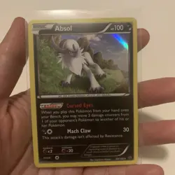 Absol 40/108 Holo Rare Pokemon TCG Roaring Skies 2015 Nm - Image 1