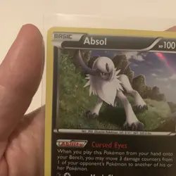 Absol 40/108 Holo Rare Pokemon TCG Roaring Skies 2015 Nm - Image 3