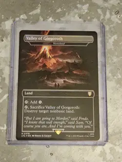 Valley of Gorgoroth - Wasteland Lord of the Rings: Tales of Middle-Earth Foil - Image 1
