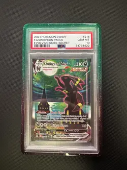 Pokemon 2021 Umbreon VMAX 215/203 Alt Art Evolving Skies GEM MINT PSA 10 - Image 1
