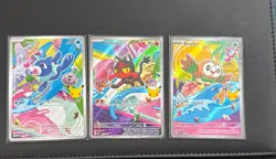 Rowlet, Litten, Popplio MEP 045 044 043 - First Partner Promo - Pokemon TCG - NM - Image 1
