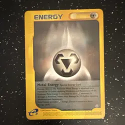 Metal Energy 143/147 Expedition Base Set Rare Regular Pokemon TCG English - Image 1