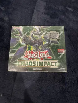 Yugioh Chaos Impact 1st Edition Booster Box - Image 1