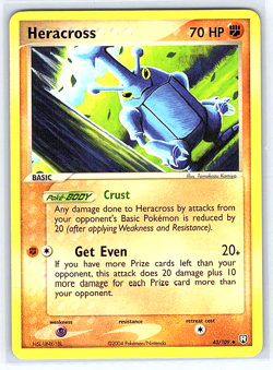Heracross 43/109 Team Rocket Returns NM/LP Pokemon Card - Image 1