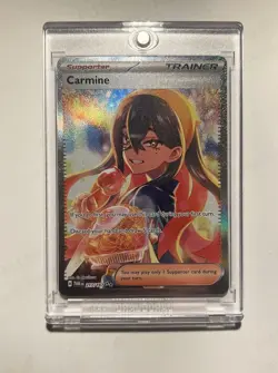 Carmine 217/167 Sir Twilight Masquerade TWM Pokemon Card - Image 1