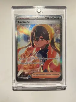 Carmine 217/167 Sir Twilight Masquerade TWM Pokemon Card - Image 2