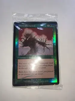 Magic The Gatherin MTG Thorn Elemental 7th Ed #273 Foil Factory Sealed Mint! - Image 1