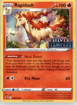 Rapidash - SWSH: Sword & Shield Promo Cards - SWSH270 - Prerelease Holo NM - Image 1