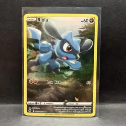 Riolu GG26/GG70 Crown Zenith Galarian Gallery Full Art Holo Pokemon Card - Image 1