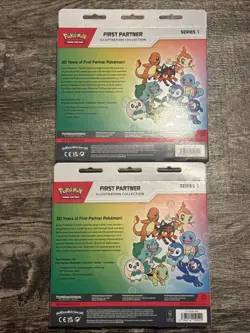 x2 Pokemon Trading Card Game - First Partner Illustration Collection - Series 1 - Image 2